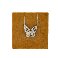 LAFERAH BUTTERFLY PENDANT CHAIN SET