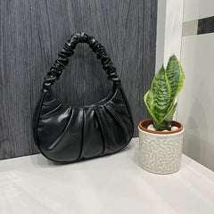 RUCHED SHOULDER BAG